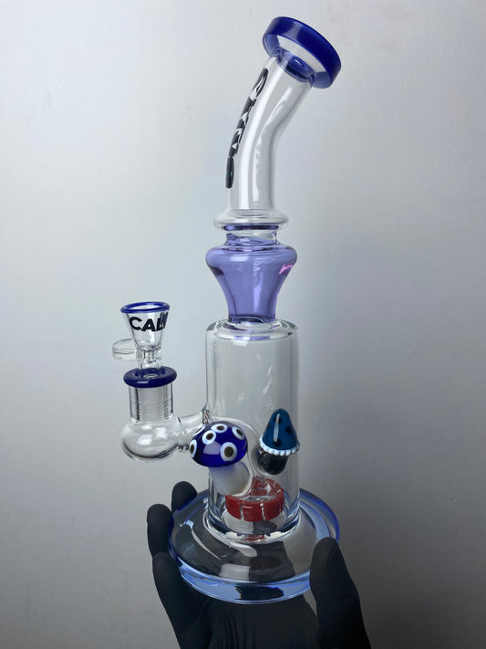 Bong Double Fungus Rig - Calvo Glass