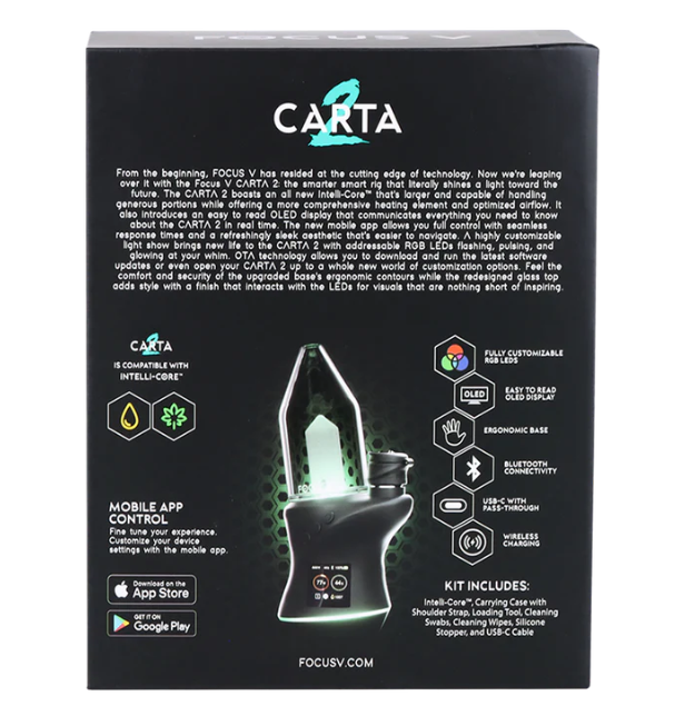 Vaporizador Focus V - Carta 2