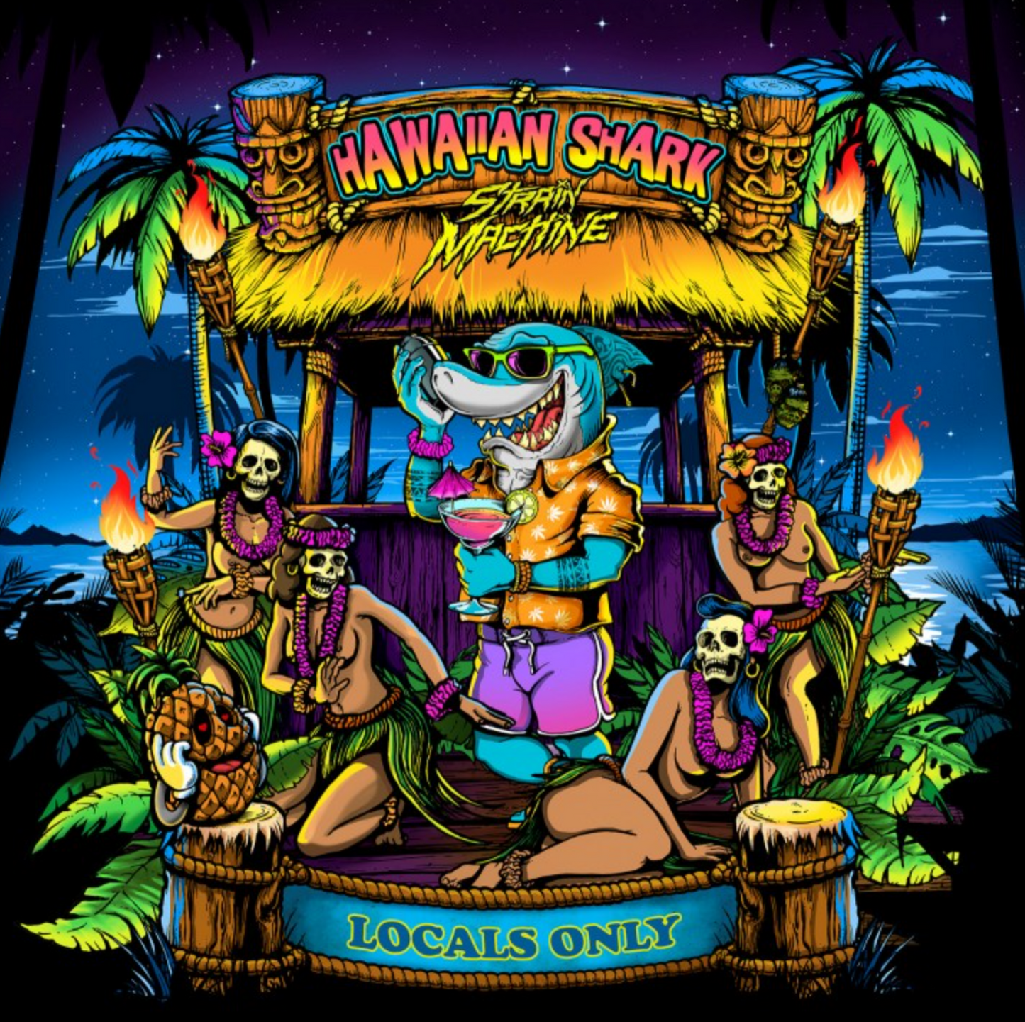 Hawaiian Shark FEM - Strain Machine