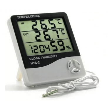 Termo-Higrometro 2 sondas + pilas