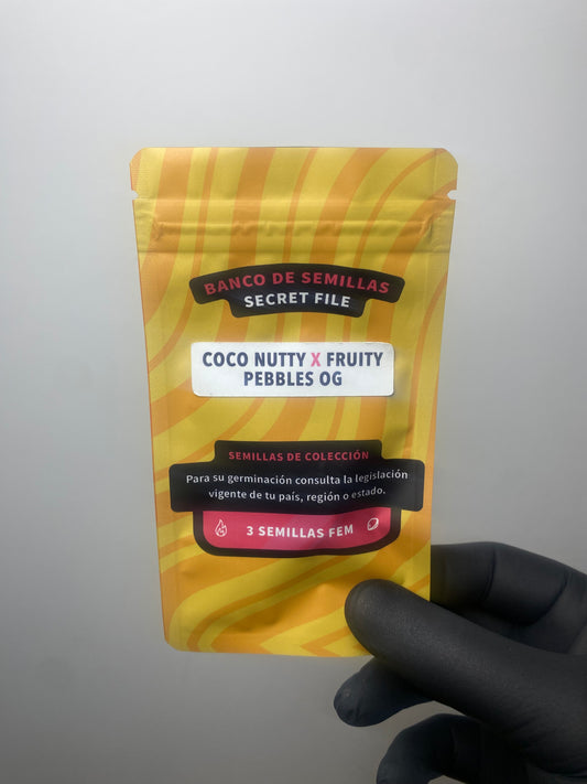 Secret Files Seeds - Coco Nutty x FPO (Pack 3+1 Gratis)