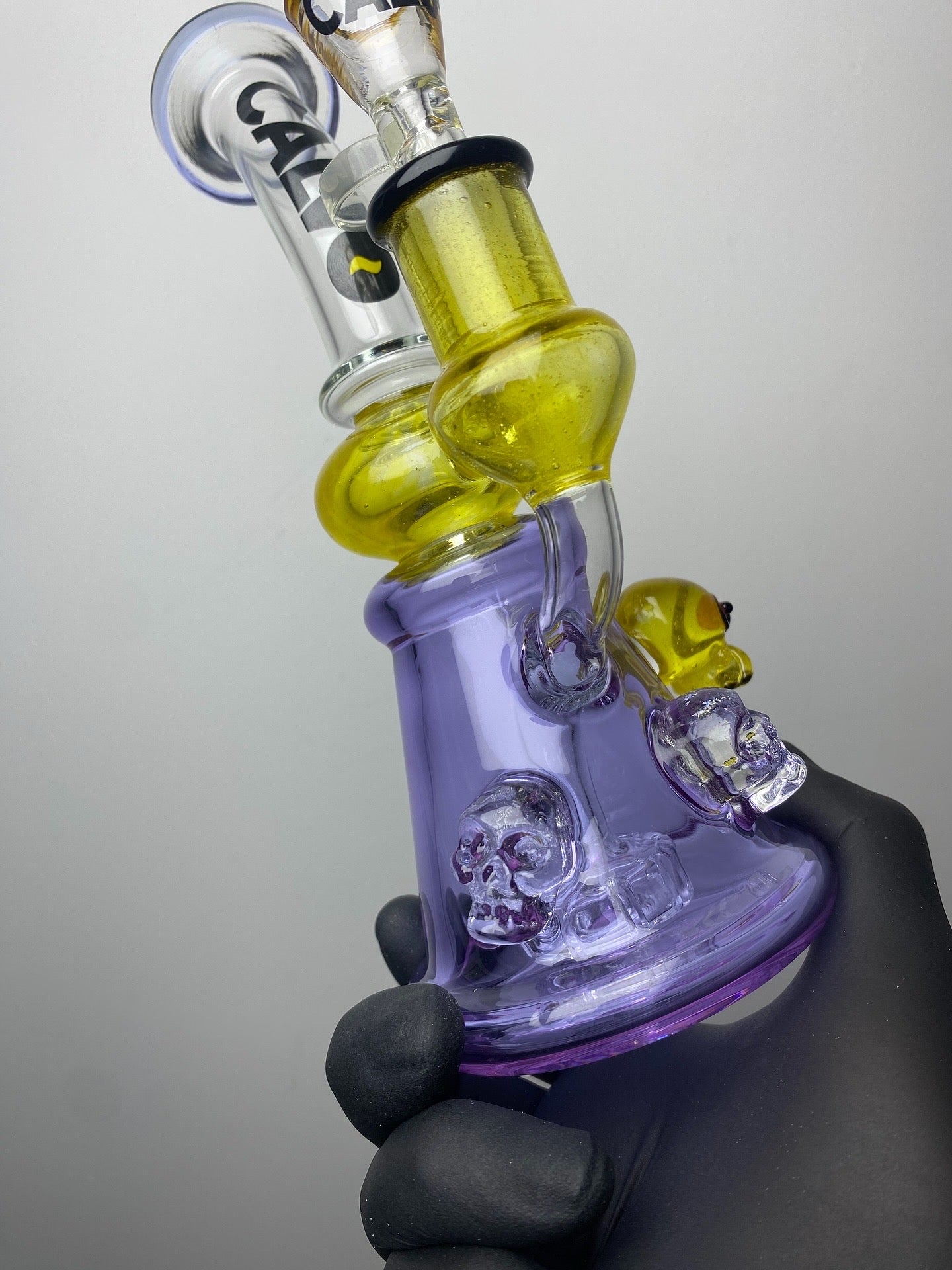 Bong Triple Skull - Calvo Glass