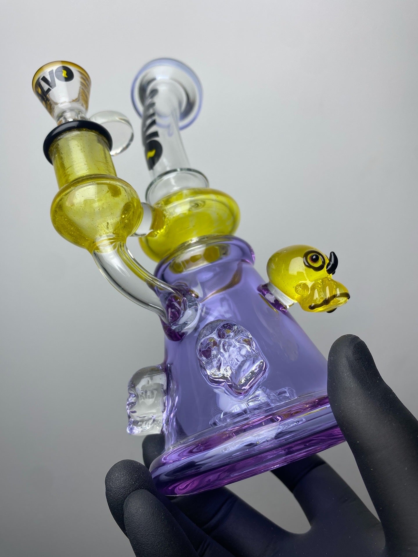 Bong Triple Skull - Calvo Glass