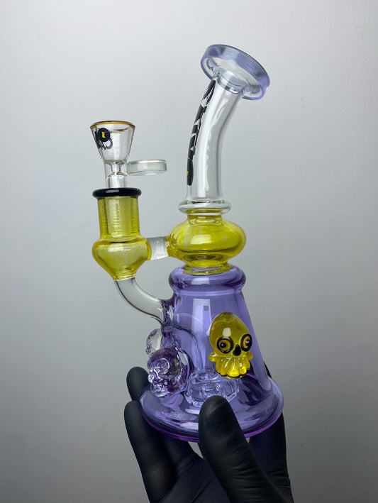 Bong Triple Skull - Calvo Glass